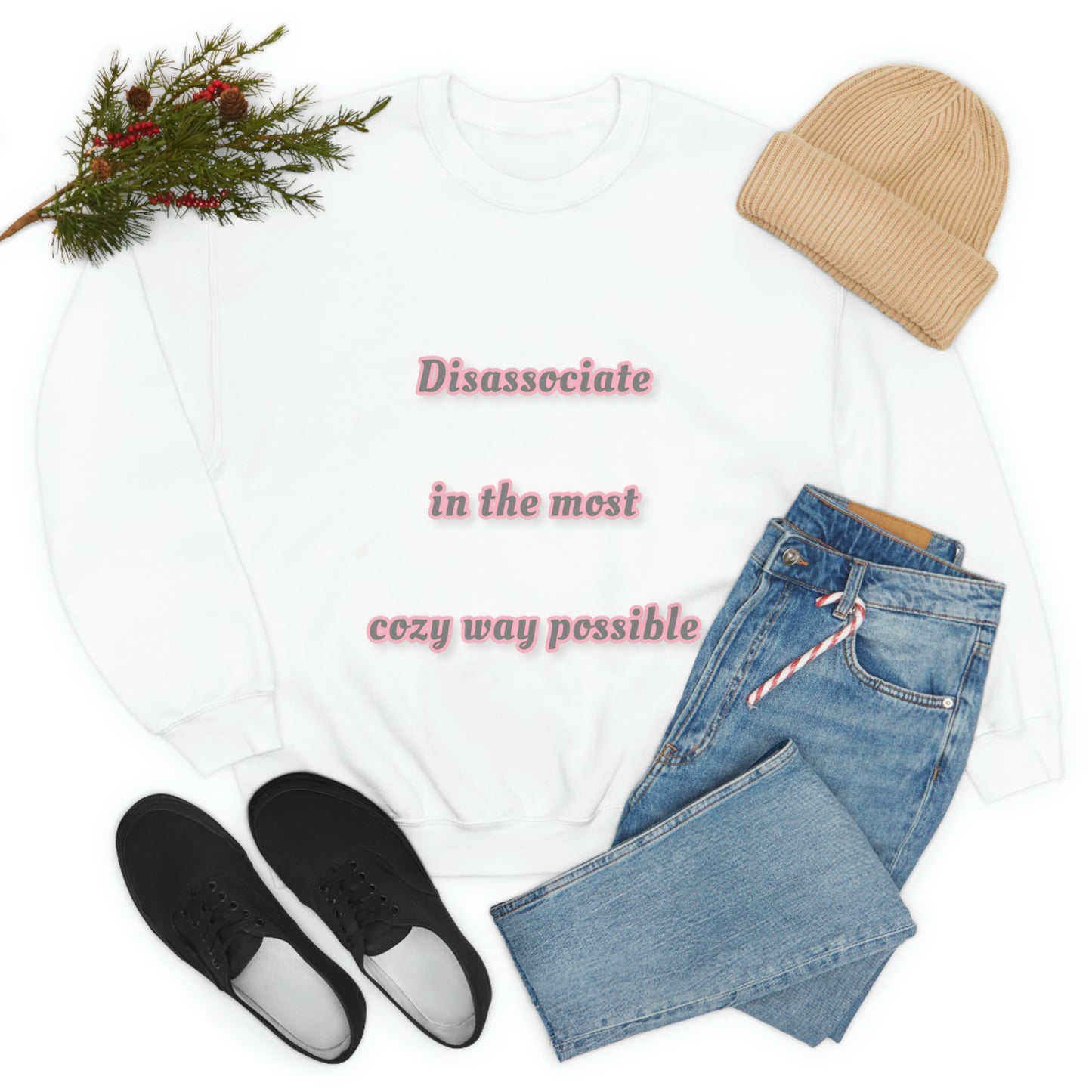 Disassociate Crewneck Sweatshirt