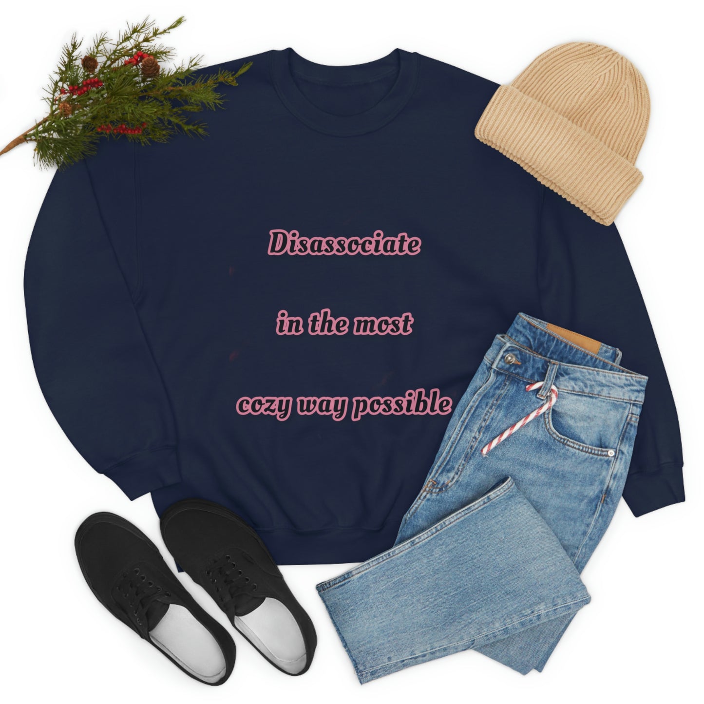 Disassociate Crewneck Sweatshirt