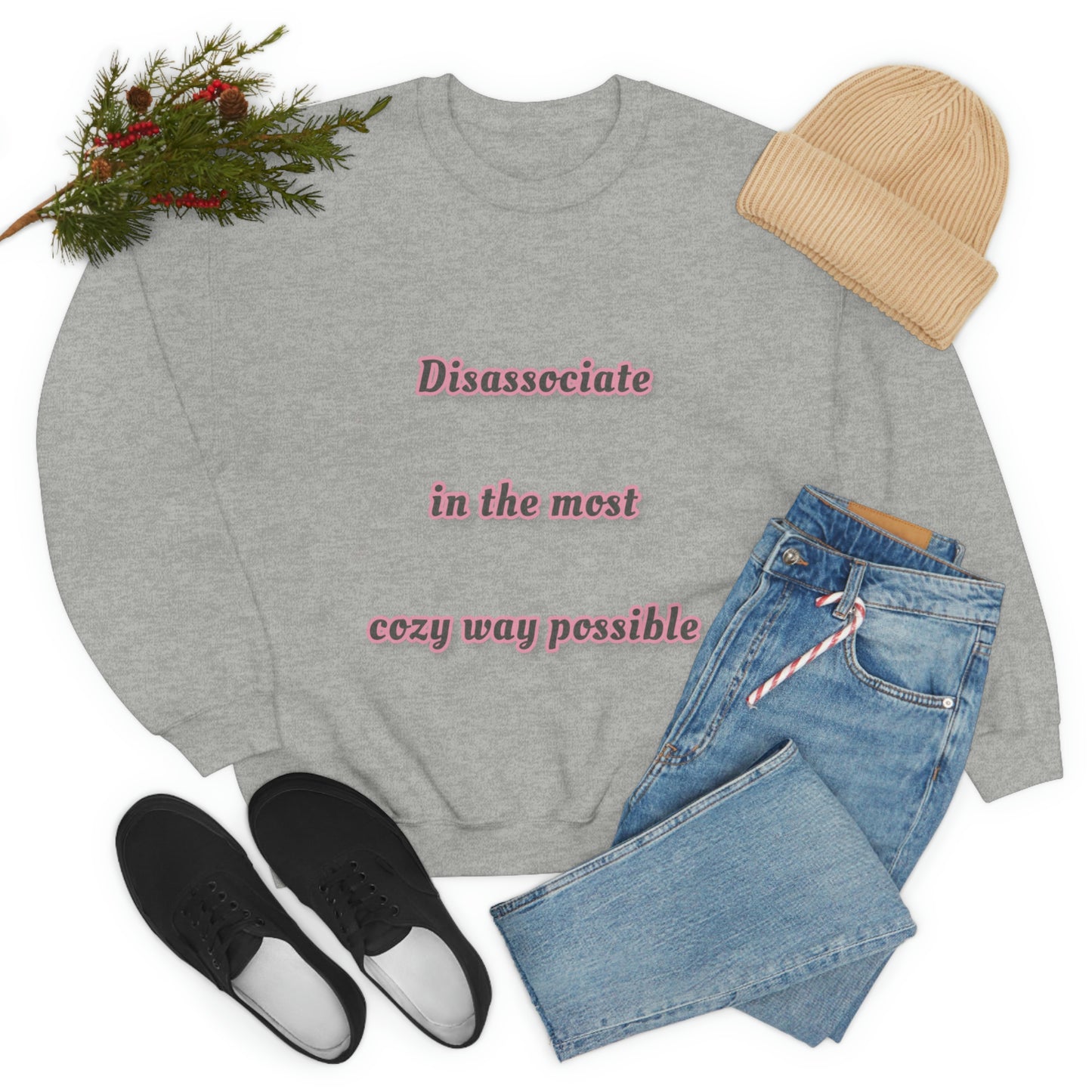 Disassociate Crewneck Sweatshirt