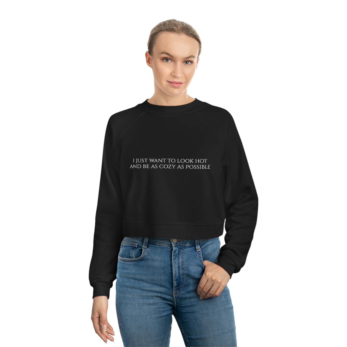 Hot & Cozy Cropped Fleece Pullover