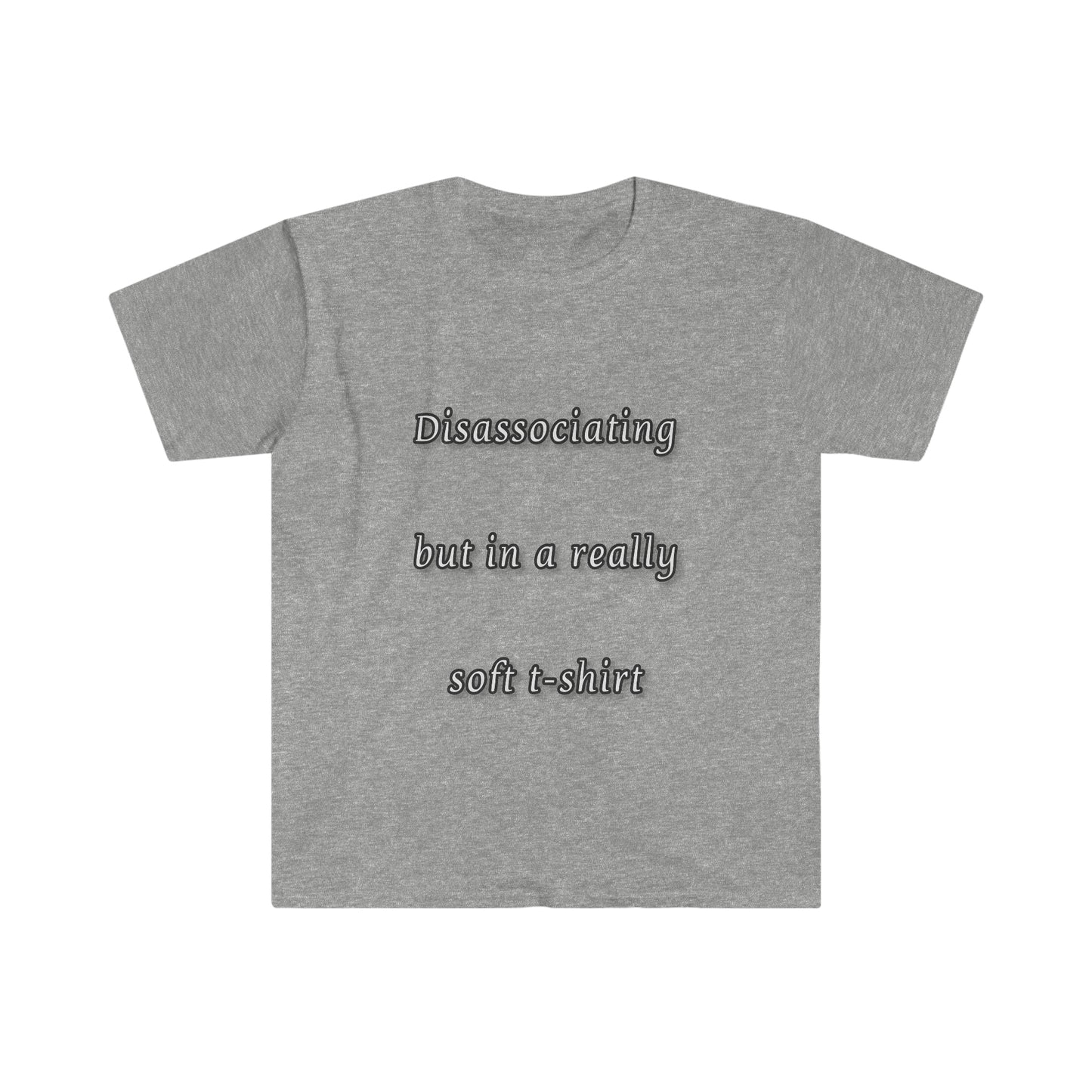 Dissociation Unisex Softstyle T-Shirt