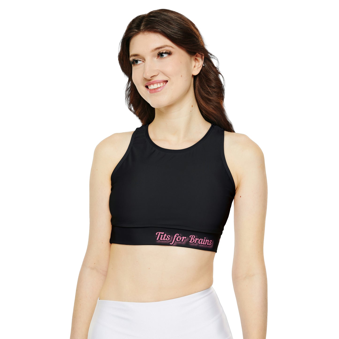 T*ts for Brains Sports Bra