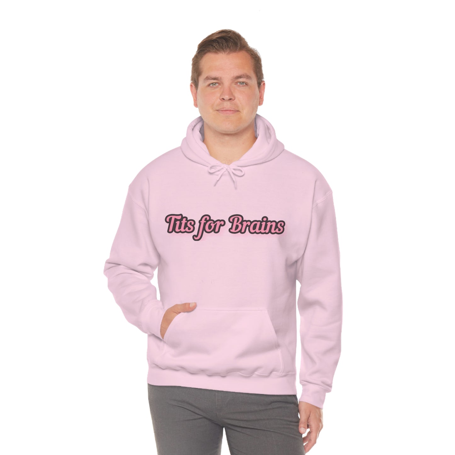 T*ts for Brains Unisex Hooded Sweatshirt