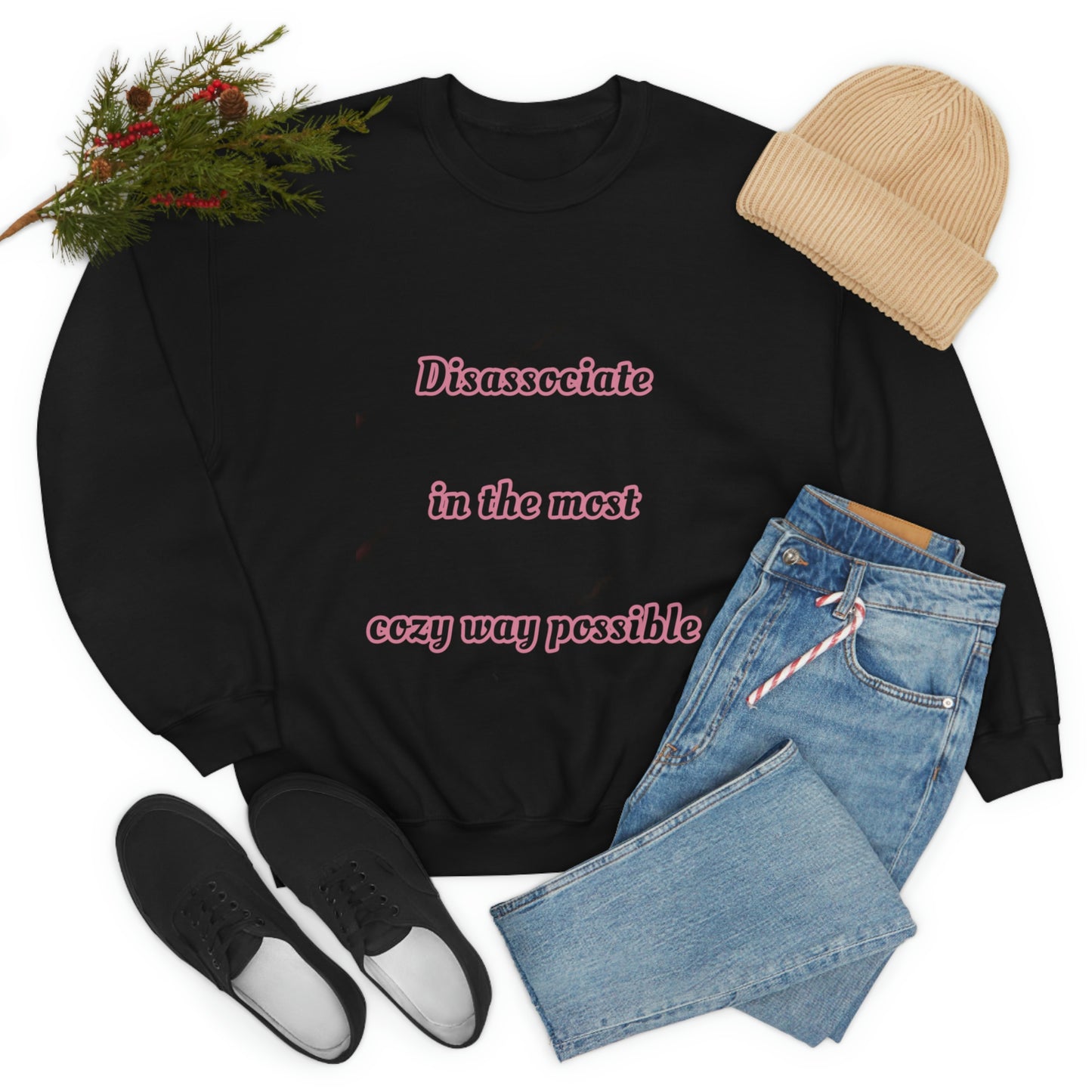 Disassociate Crewneck Sweatshirt