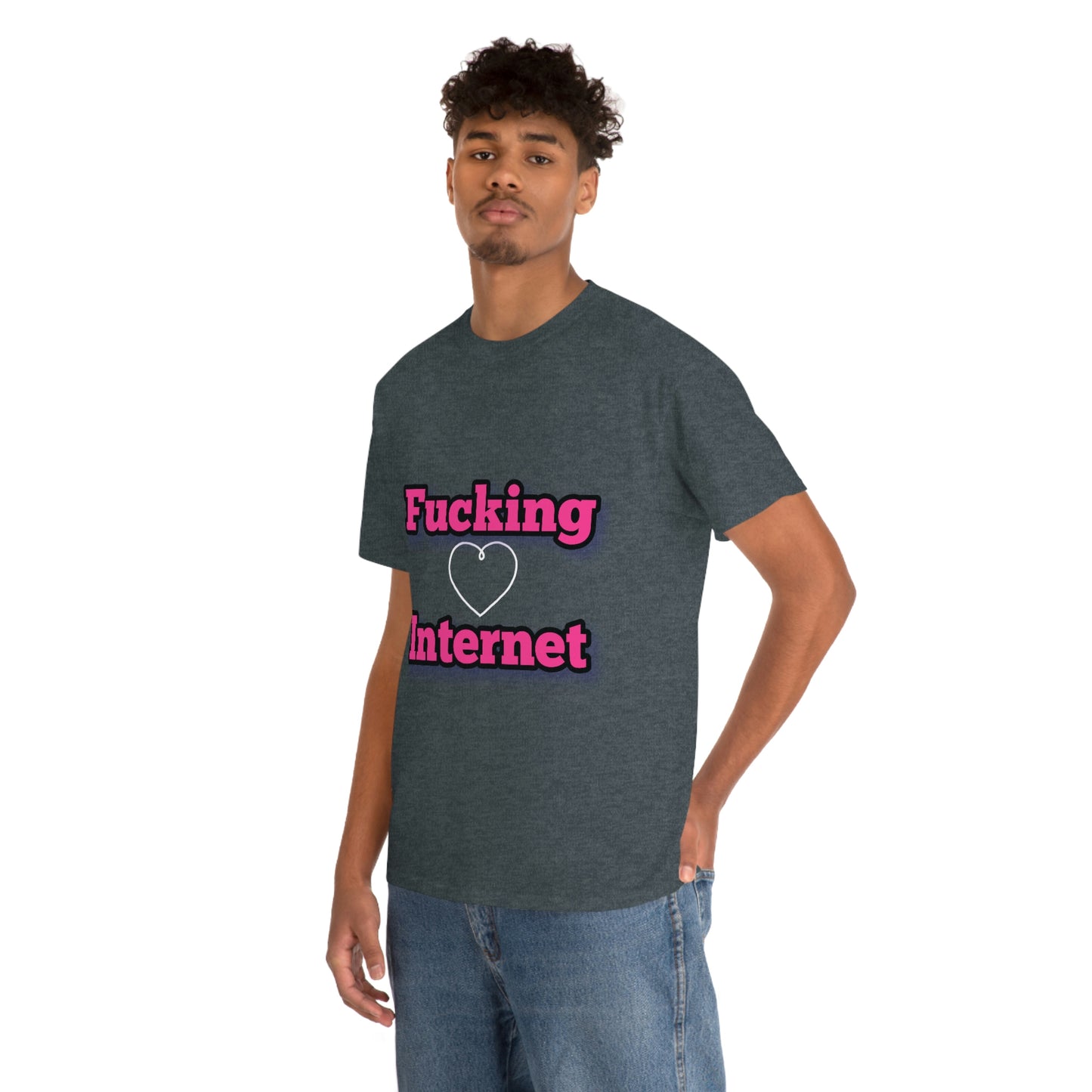 F*cking Internet unisex Heavy Cotton Tee