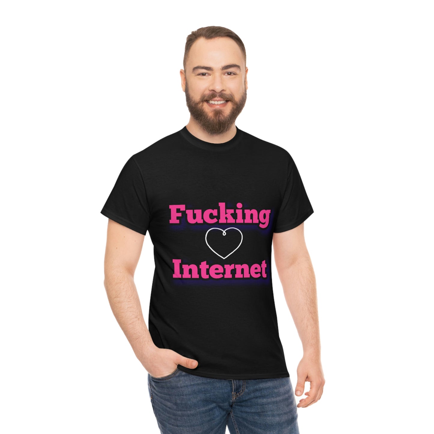 F*cking Internet unisex Heavy Cotton Tee