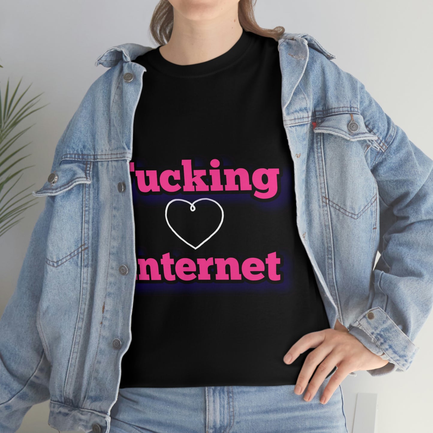 F*cking Internet unisex Heavy Cotton Tee